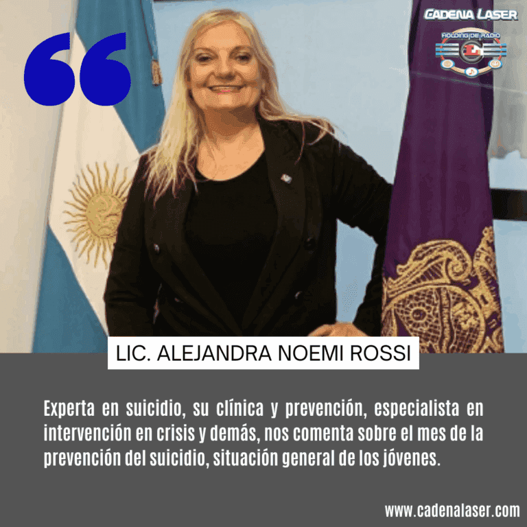 NOTA: Lic. Alejandra Noemi Rossi