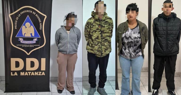 Quiénes son los cuatro detenidos por el crimen de las tres chicas desaparecidas en La Matanza