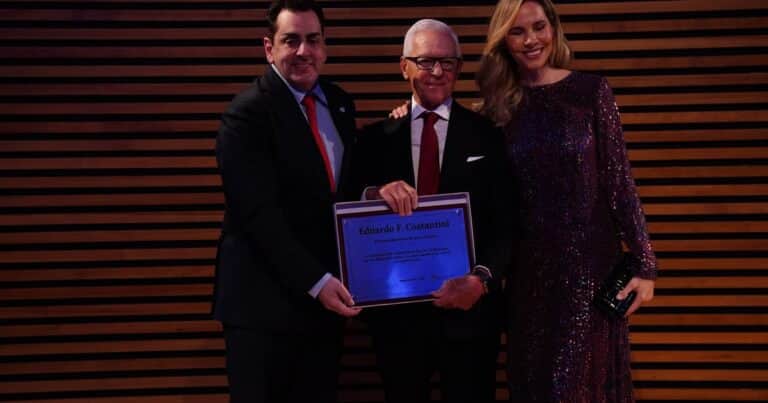 Eduardo Costantini recibió la distinción cultural más importante del país