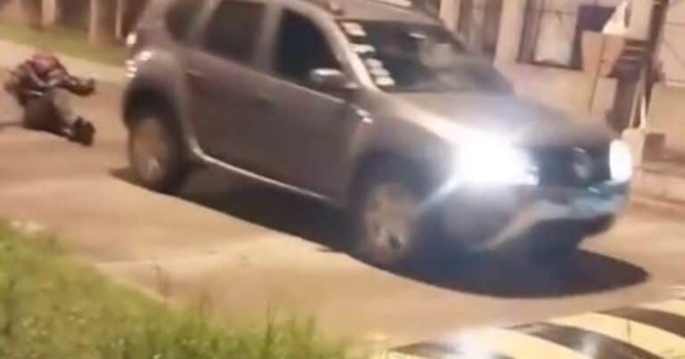 «¡Ey, pará amigo!»: lo acusaban de ladrón y lo arrastraron atado a un auto por la calle