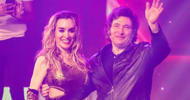 Un sorprendente flyer anuncia la presencia de Javier Milei en el show de Fátima Florez en Las Vegas