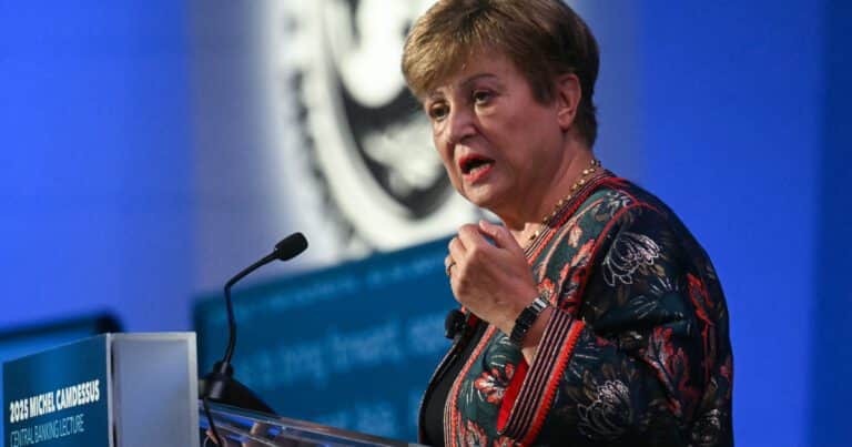 Kristalina Georgieva celebró el apoyo de Estados Unidos a Argentina