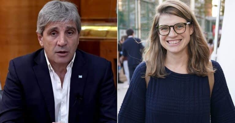 Luis Caputo cruzó a Delfina Rossi por criticar su gestión en el Ministerio de Economía: «Ojalá los argentinos no tengamos que mantener a tus hijos también»