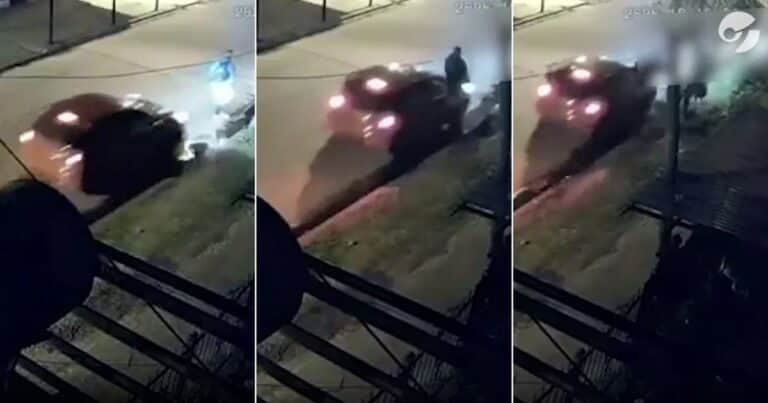 Así ataca «la banda del auto rojo» en La Matanza: atropellan a las víctimas con un auto y los saquean cuando están heridos en el piso