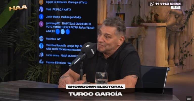 La propuesta del Turco García para las elecciones: «Puedo ayudar a salir de las adicciones a varios que están en el Congreso”