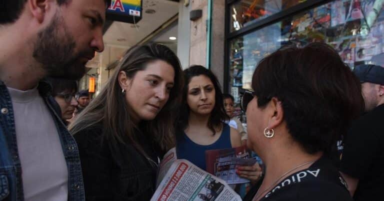 La candidata que hace campaña con el reclamo de un nuevo salario mínimo: pasó de pedir $ 100 mil a $ 2 millones en cuatro años