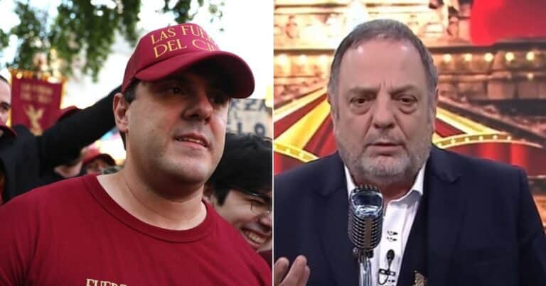 El Gordo Dan cargó contra Mauricio Macri y le salió al cruce Baby Etchecopar: “Cuidado que un viejo te puede poner a hacer la dentadura”