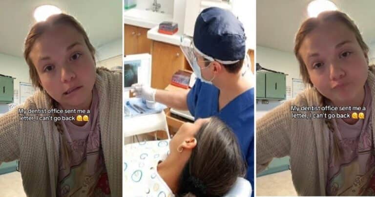 Luego de ir con sus 4 hijos al dentista, recibió una carta que prohibió su regreso