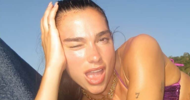 Las infartantes micro bikinis que lució Dua Lipa en Brasil