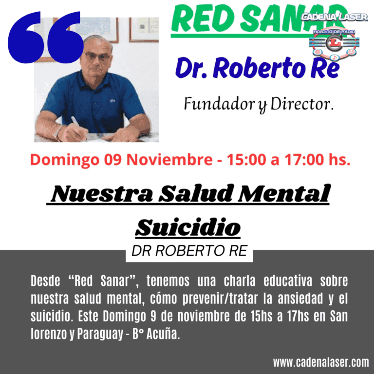 NOTA: Dr Roberto Re