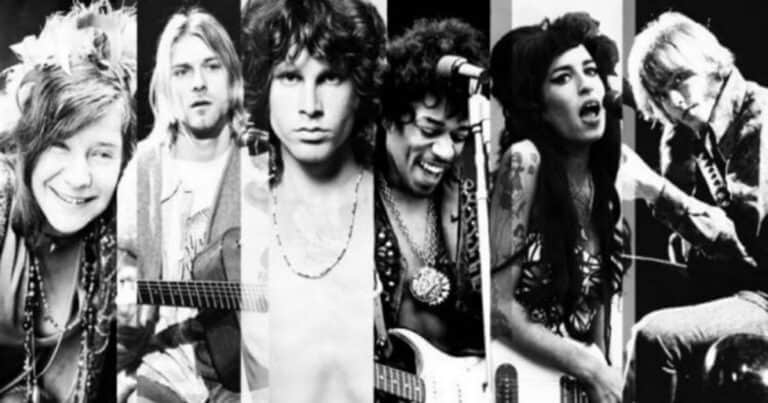 El maldito Club de los 27: las 27 estrellas de rock que murieron a los 27 años