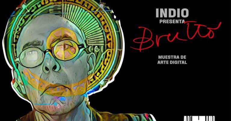 El Indio Solari vuelve al arte: “Brutto”, su muestra de obras digitales llega ahora a Arthaus