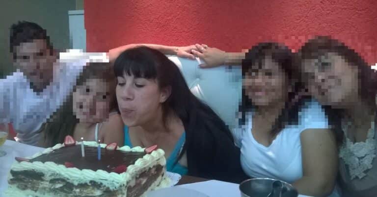 Quién era Paola Lonzo, la mujer de las risas con su familia que murió atropellada por ladrones