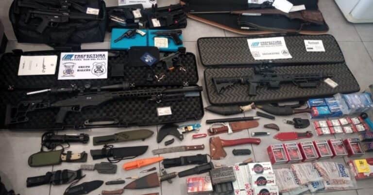 Desarticularon en Mar del Plata una red de inmigración ilegal: detuvieron extranjeros y secuestraron un arsenal