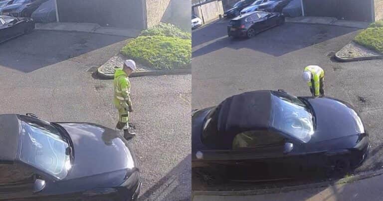 Estacionó su auto y luego pintaron un lugar para discapacitados a su alrededor: recibió cuatro multas