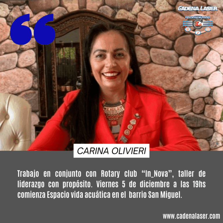 NOTA: Carina Olivieri