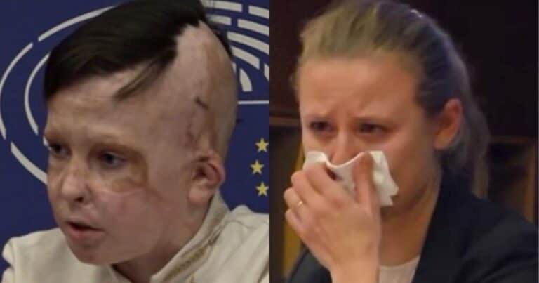 Tiene 11 años y su historia hizo llorar al Parlamento Europeo: “Esa fue la última vez que vi a mi madre”