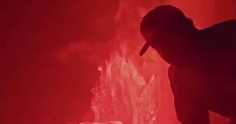 Dos personas caminaron cerca del volcán en erupción Kilauea y alertaron a las autoridades