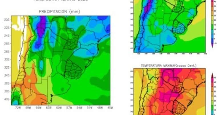El verano se vendrá con una “Niña débil”, pero también con la posibilidad de lapsos secos y calurosos y otras alertas