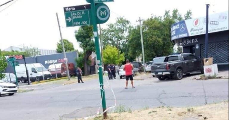 Fusilaron a un transportista en un intento de robo en Merlo