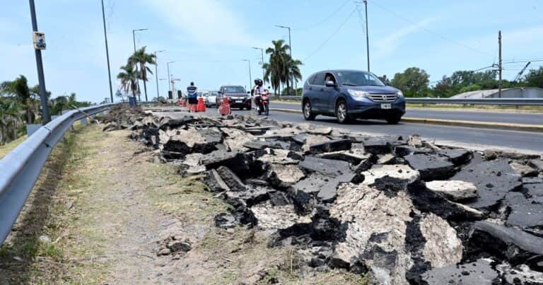 En zona de riesgo y con la inversión pública por el piso