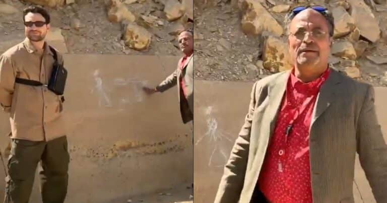 Detuvieron a un guía turístico por vandalizar una pirámide de más de 4.000 años