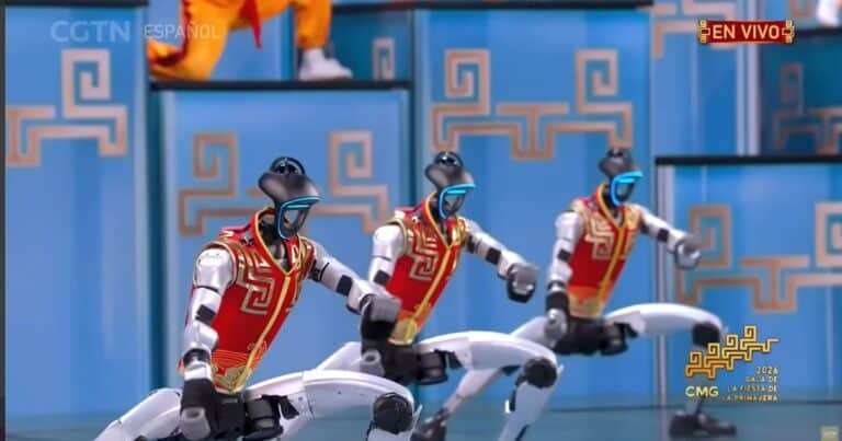 El increíble show de Kung Fu con robots humanoides en la Gala del Año Nuevo Chino 2026