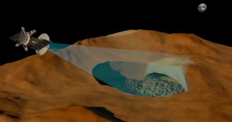 Encontraron por primera vez un tubo de lava gigante en Venus