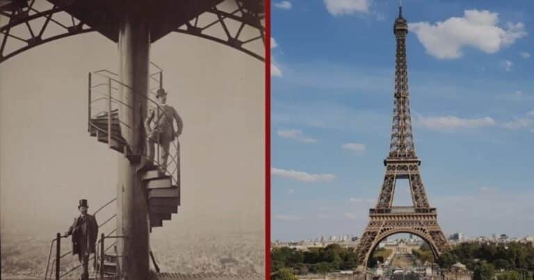 Subastarán un tramo de la escalera original de la Torre Eiffel