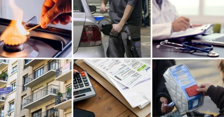 Suben la luz, la nafta, el agua y el transporte, pero baja el gas: los aumentos de tarifas en abril que le ponen piso a la inflación