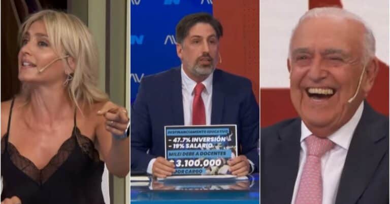 Un tenso cruce terminó en risas dirigidas a Nicolás Trotta cuando sacó un cartel en plena discusión con una diputada del PRO
