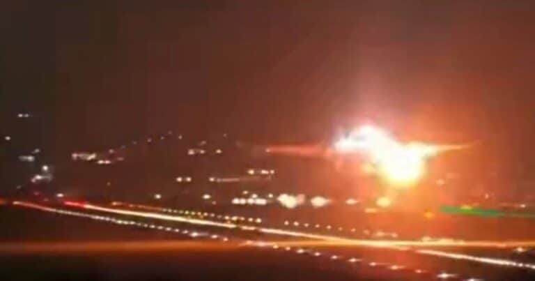 Explotó la turbina de un avión en pleno despegue, en Brasil: el video del momento