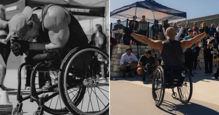 Recorrió 245 kilómetros en 21 horas sobre su silla de ruedas: quién es Mike Egan, el atleta con doble amputación que batió un récord Guinness