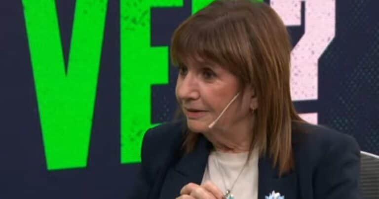 «¿Está de novio con Cristina?», el filoso comentario de Patricia Bullrich sobre Pichetto por su acercamiento a la ex presidenta