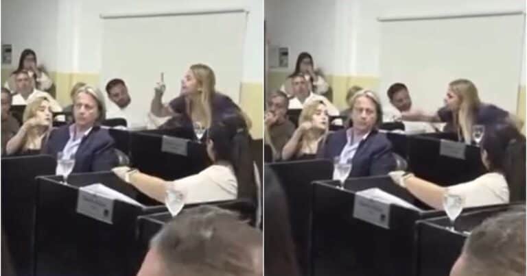 “Tu mamá está presa, ¿no?”, dura pelea entre una libertaria y una kirchnerista en una sesión en José C. Paz