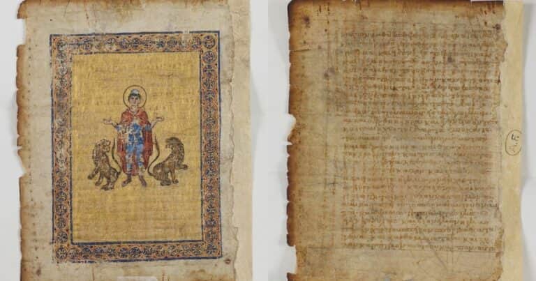 Hallaron una hoja perdida del Palimpsesto de Arquímedes, uno de los manuscritos más importantes de la antigüedad