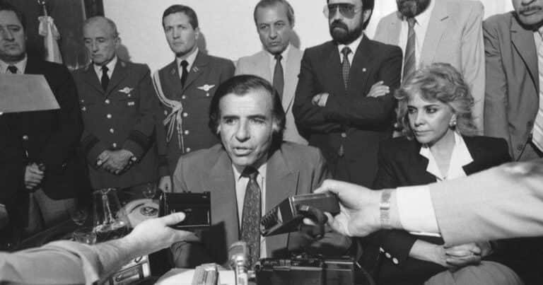 Los secretos detrás de los indultos de Menem: diálogos inéditos, un abrazo antiperonista, los restos de Rosas, Yuyito, y el rechazo de Videla