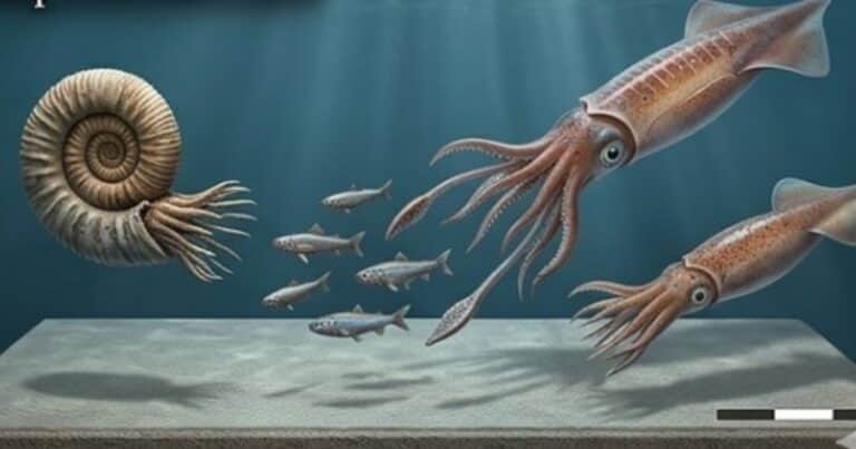 Vivieron junto a los dinosaurios: descubren calamares fósiles del Cretácico en Japón