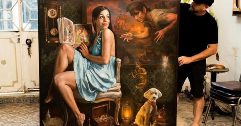 Interpol y una campaña en redes ayudaron a recuperar una obra del pintor Ricardo Celma