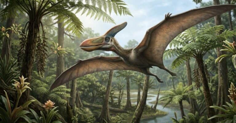 Volaba como un depredador, pero era vegetariano: el sorprendente caso del pterosaurio Sinopterus