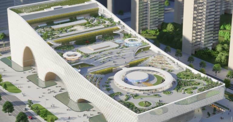 Un gigantesco centro cultural en China reúne biblioteca, teatro y museo en un solo lugar