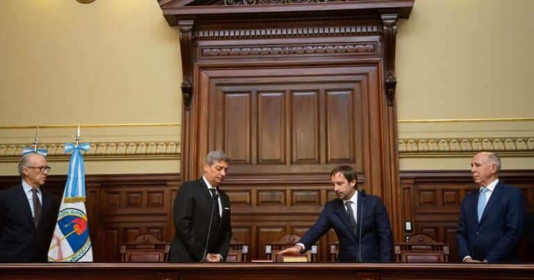 Santiago Viola juró como representante del gobierno de Milei en el Consejo de la Magistratura