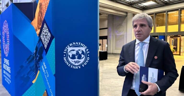 Luis Caputo y Kristalina Georgieva se reunieron en el FMI: «Hay una relación de confianza», dijo el ministro