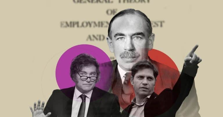 Por qué Keynes está más vivo que nunca de la mano de Milei y Kicillof