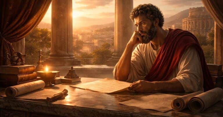 La frase de hoy, Marco Aurelio: “La felicidad de tu vida depende de la calidad de tus pensamientos”