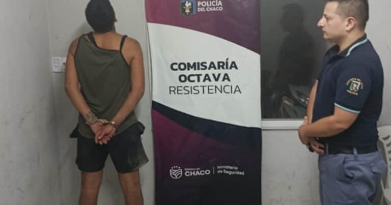 Chaco: detuvieron a un hombre que se emborrachó en su casa y tomó de rehén a su hijo de apenas tres años
