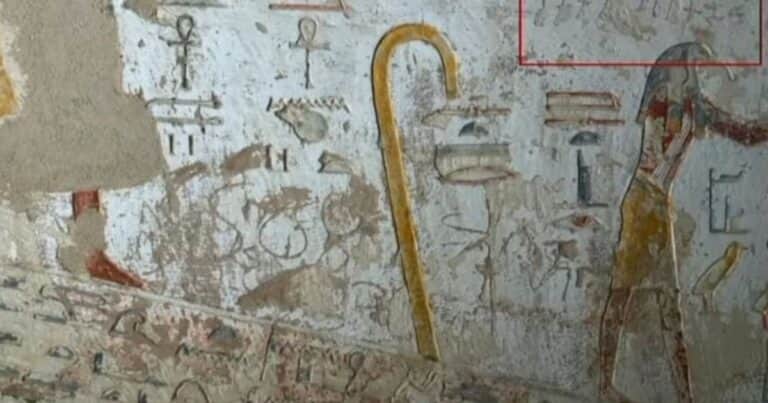 «Cikai Korran estuvo aquí»: descubren grafitis de dos mil años en tumbas faraónicas en Egipto