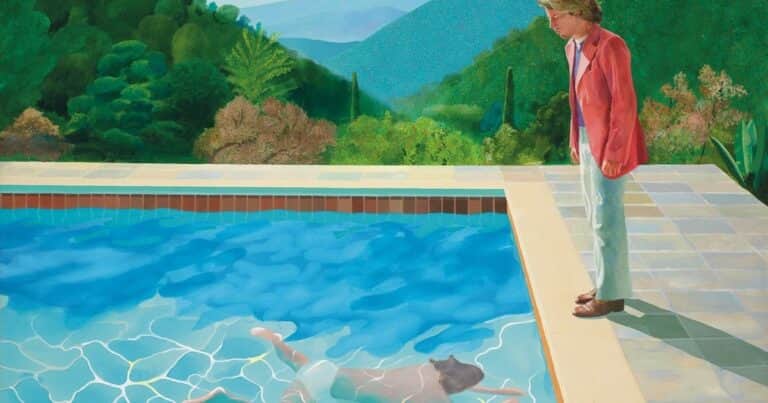 David Hockney, el artista que pudo ver cómo su obra se vendía en cientos de millones de dólares