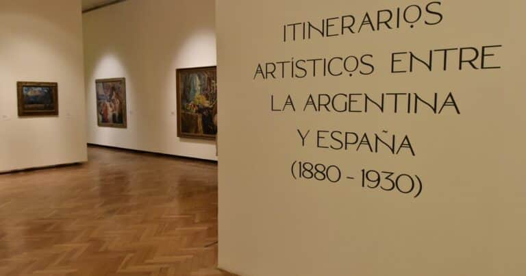 Una muestra en Bellas Artes revela cómo España marcó la formación de los grandes artistas argentinos
