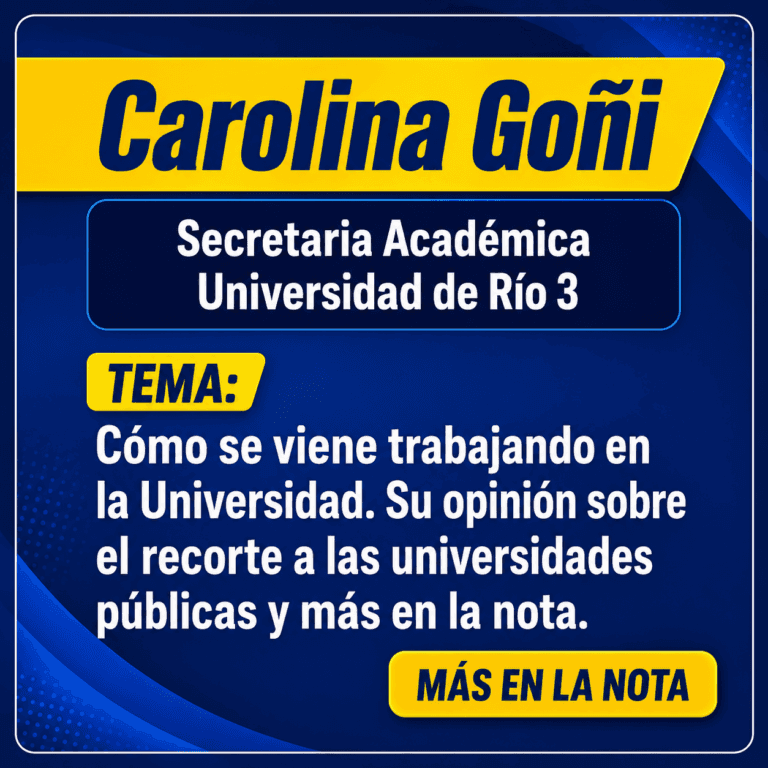 NOTA: Carolina Goñi